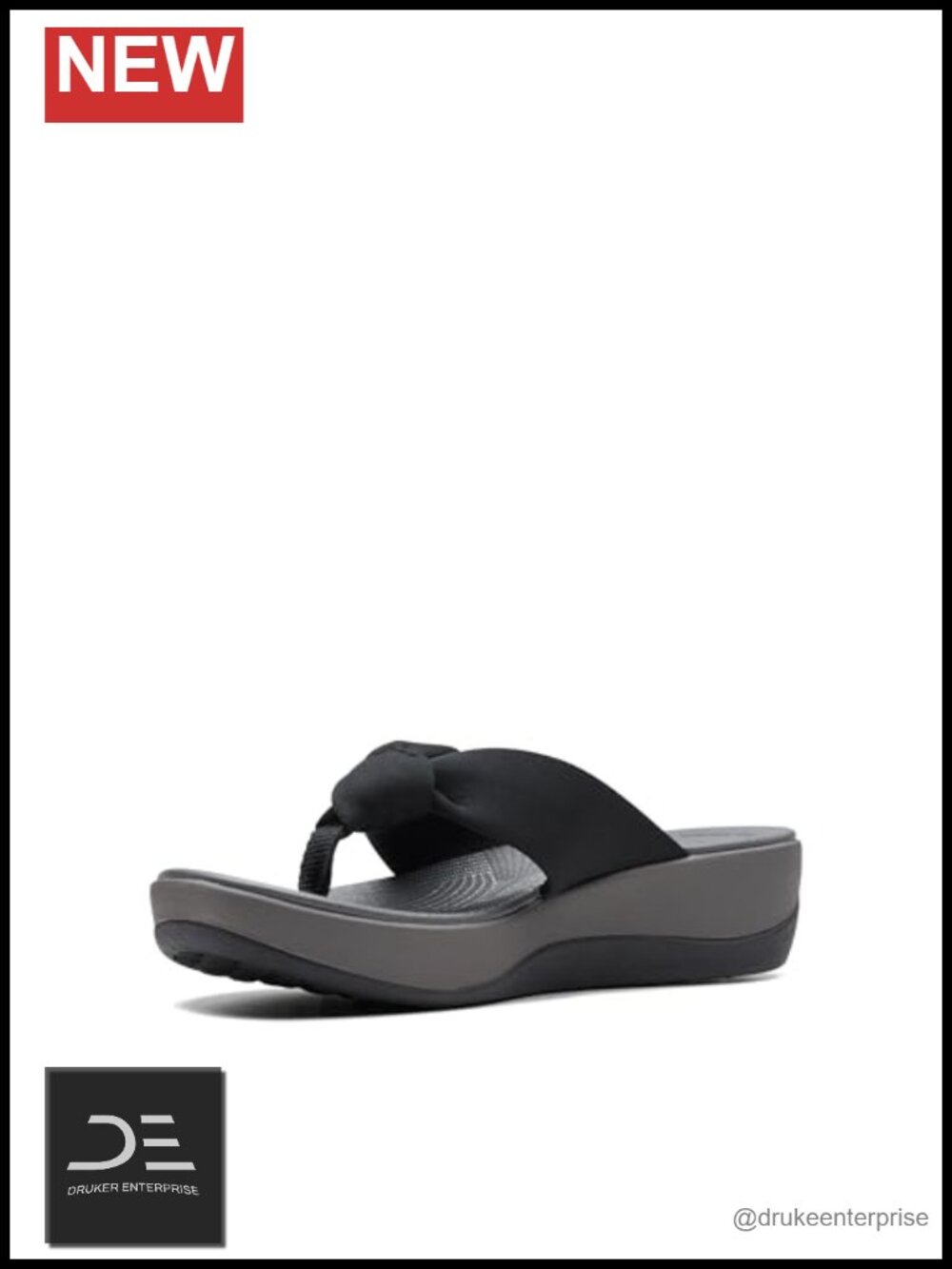 Clarks Women's Arla Glison Flip Flop Sandals Cushion Soft Thong